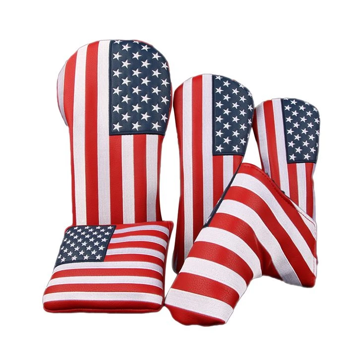 American Flag Golf Club Covers