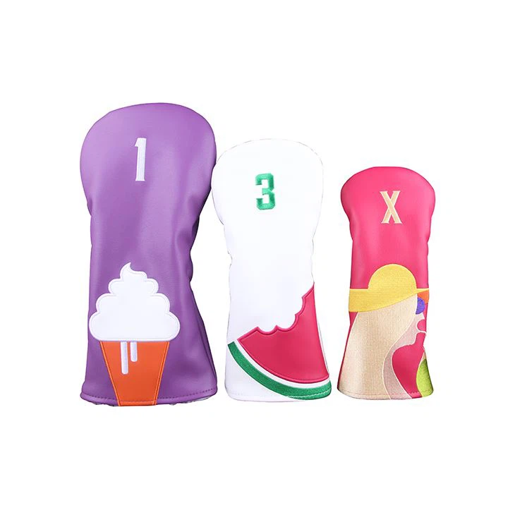 Funny 3 Wood Head Covers