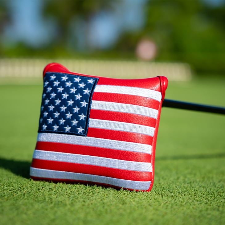 USA flag MALLET PUTTER cover