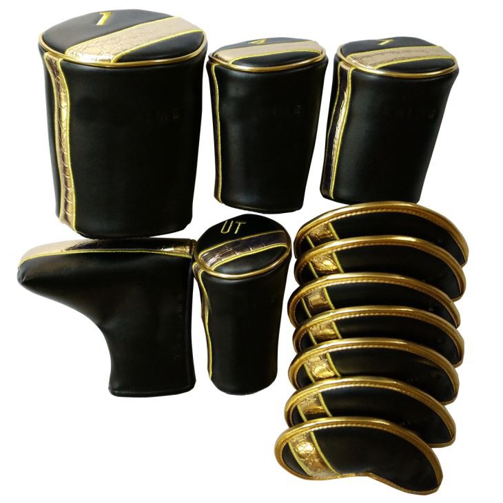 Golf Headcover Set Including Wood Covers Iron Covers Putter Cover