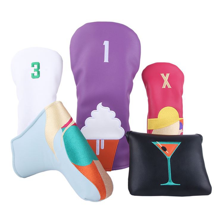 Funny 3 Wood Head Covers